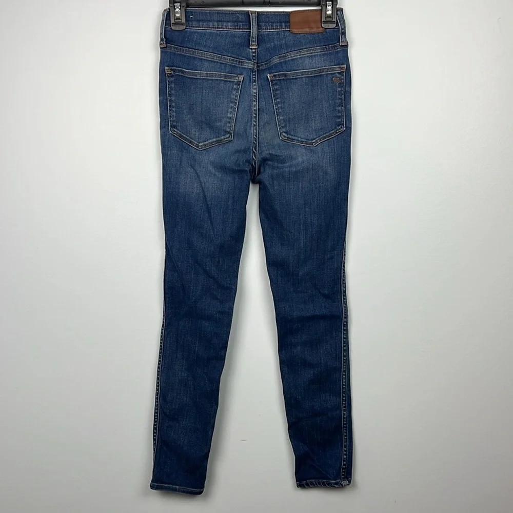 Madewell 10” high rise skinny jeans size 25